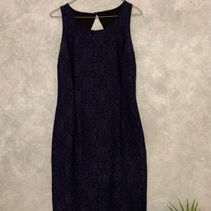 Dark blue dress